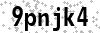 Security Code - Visually impaired may click to show text version of code in new window